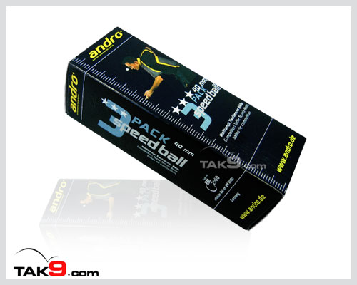 Andro 3 Star Speedball(3 balls)