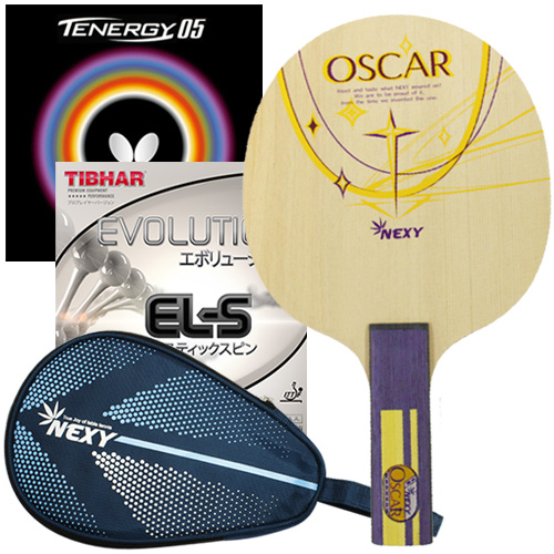 [세트상품] OSCAR + Tenergy 05 + EL-S + 넥시케이스-●(옵션 삭제)