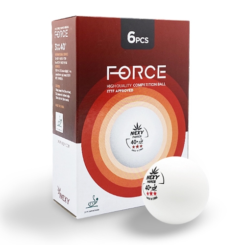 NEXY FORCE ABS 40+ 6개입 (3성 시합구)