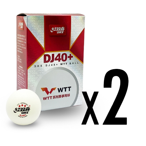 ▶세트상품◀ DHS DJ40+ WTT 공인구 6개입 X 2개 세트