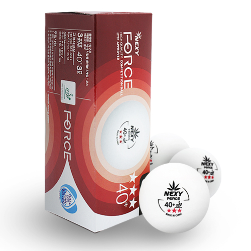 NEXY FORCE 40+ 3개입 (3성 시합구)